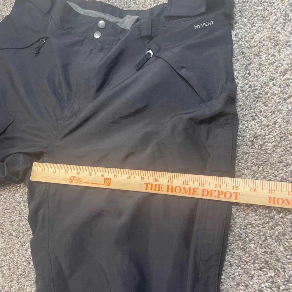 The North Face HyVent Men's‎ XXL Black Ski Snow Pants Waterproof Cargo Insulated